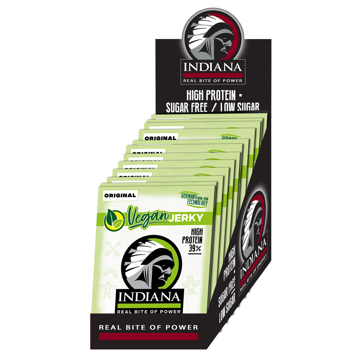 Vegan Jerky Original 10 szt. - 250g