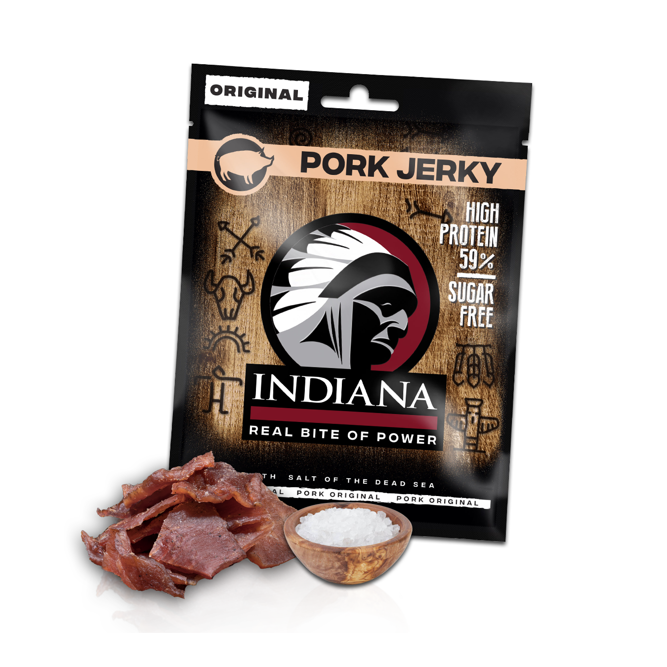 Pork Jerky - Suszona wieprzowina 25g