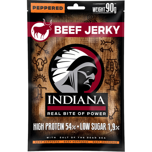 Beef Jerky - Suszona wołowina Peppered 90g