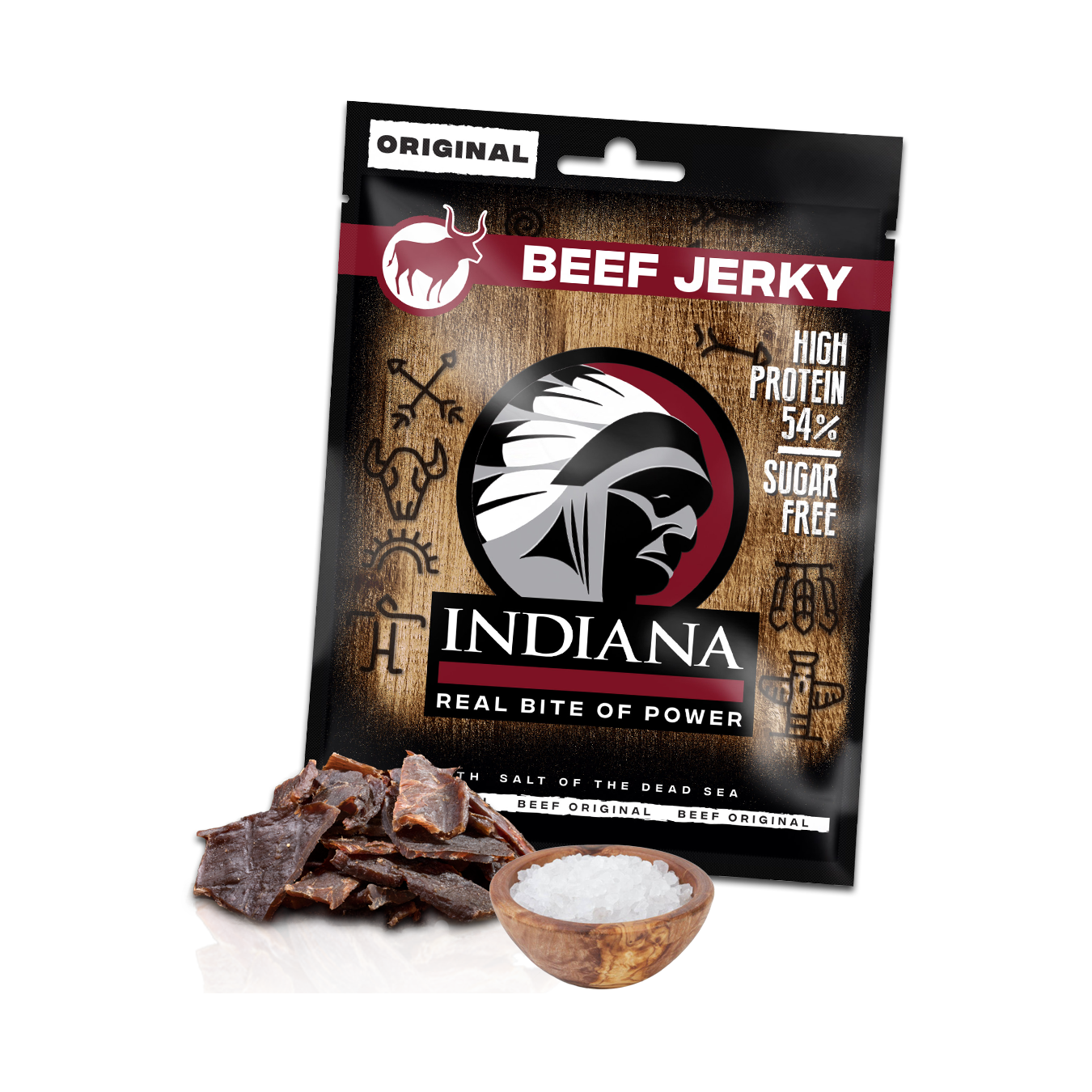 Beef Jerky - Suszona wołowina Original 25g